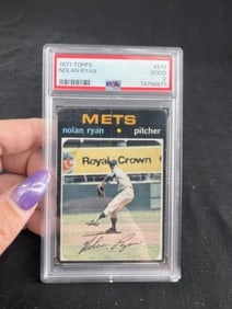 1971 Topps Nolan Ryan Baseball Card