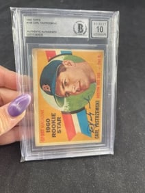 1960 Topps Carl Yastrzemski Baseball Card