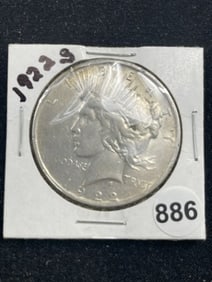 1922 S Peace Silver Dollar Coin