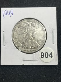 1944 Walking Liberty Half Dollar Coin