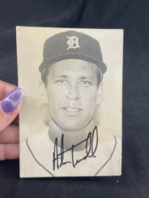 Allen Trammel Hand Signed Authentic Autograph