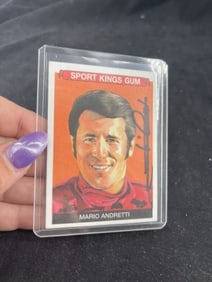 Mario Andretti Hand Signed Authentic Autograph