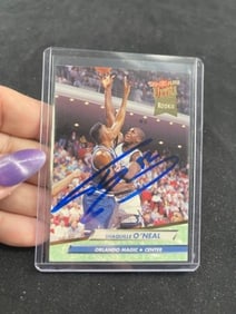 Shaq O'Neal Hand Signed Authentic Autograph