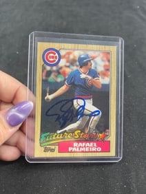 Rafael Palmeiro Hand Signed Authentic Autograph