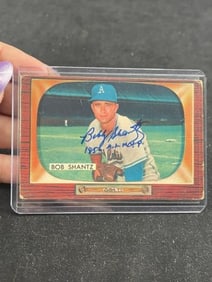 Bob Shantz Hand Signed Authentic Autograph