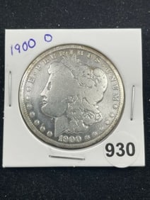 1900 O Morgan Silver Dollar Coin