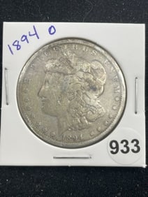 1894 O Morgan Silver Dollar Coin