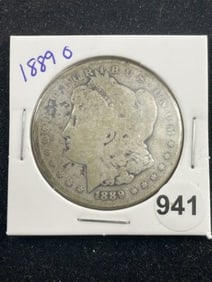 1889 O Morgan Silver Dollar Coin