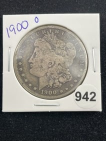 1900 O Morgan Silver Dollar Coin