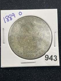 1889 O Morgan Silver Dollar Coin