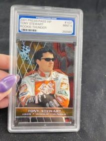 2001 Press Pass VIP Tony Stewart Card