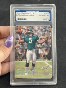 1999 Stadium Club Donovan McNabb Football Card