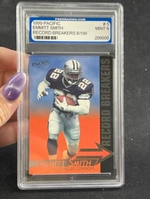 1999 Pacific Emmitt Smith Football Card