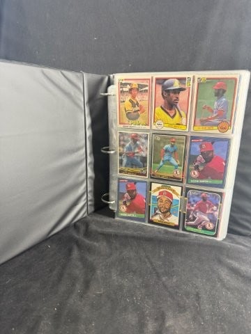 Album of Baseball Cards Nolan Ryan Cal Ripken Ozzy Smith and more (1 of 9)