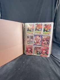 Album of Star Football Basketball etc Cards