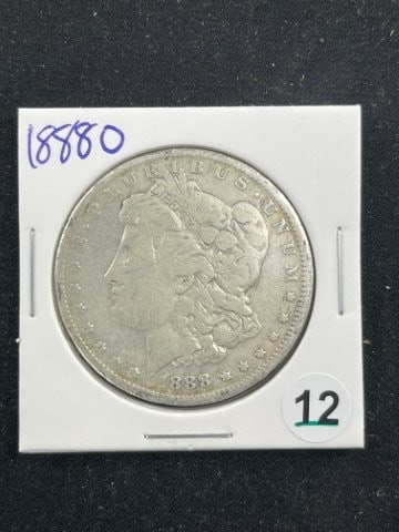 1888 O Morgan Silver Dollar Coin (1 of 2)