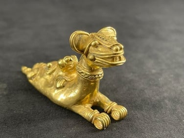 Tumbaga Tairona Gold Figurine UNKNOWN MATERIAL