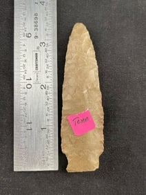 Tennessee Point Indian Artifact Arrowhead