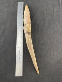 Hafted Blade Indian Artifact Arrowhead