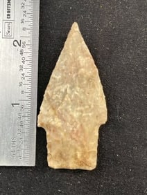 Arrow Point Indian Artifact Arrowhead
