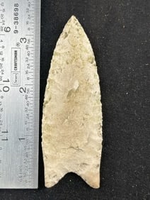 Clovis Indian Artifact Arrowhead