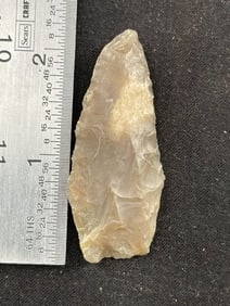 Adena Indian Artifact Arrowhead