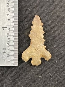 Catahoula Point Indian Artifact Arrowhead