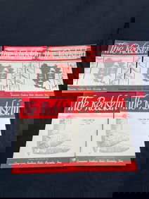 5 Red Skin Magazines