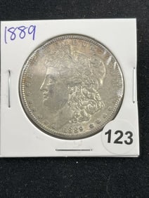 1889 Morgan Silver Dollar Coin