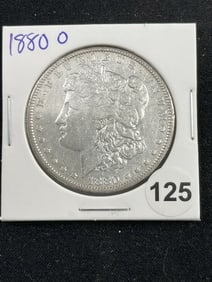 1880 O Morgan Silver Dollar Coin