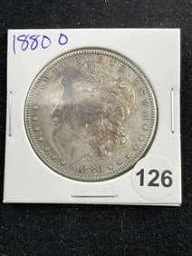 1880 O Morgan Silver Dollar Coin