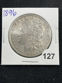 1896 Morgan Silver Dollar Coin