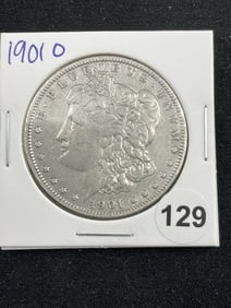 1901 O Morgan Silver Dollar Coin