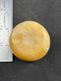 Quartz Discoidal Indian Artifact Arrowhead