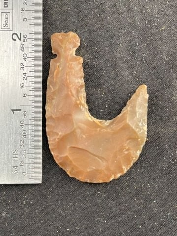 Flint Hook Indian Artifact Arrowhead (1 of 4)