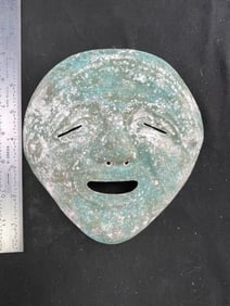 Pre-Columbian Medal Mask UNKNOWN MATERIAL