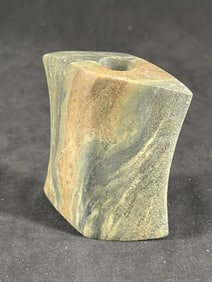 Beautiful Bannerstone Indian Artifact Arrowhead