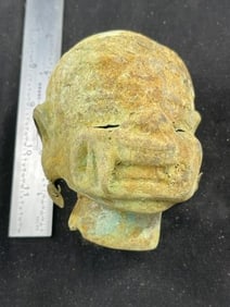 Pre-Columbian Medal Human Effigy