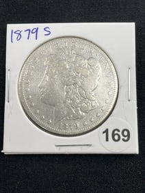 1879 S Morgan Silver Dollar Coin