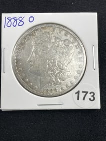 1888 O Morgan Silver Dollar Coin