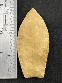 Agate Basin Indian Artifact Arrowhead