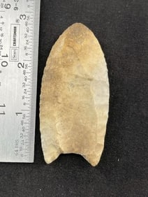 Clovis Indian Artifact Arrowhead