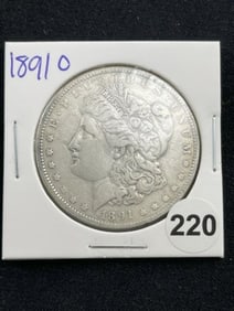 1891 O Morgan Silver Dollar Coin