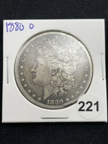 1880 O Morgan Silver Dollar Coin