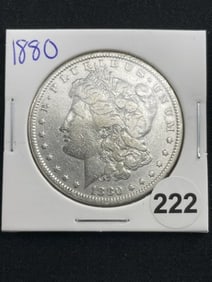 1880 Morgan Silver Dollar Coin