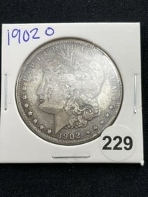 1902 O Morgan Silver Dollar Coin