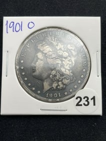 1901 O Morgan Silver Dollar Coin