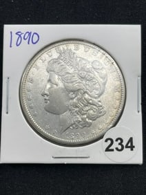 1890 Morgan Silver Dollar Coin