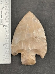 Hematite Hardin Indian Artifact Arrowhead