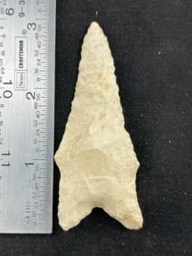 Dalton Indian Artifact Arrowhead